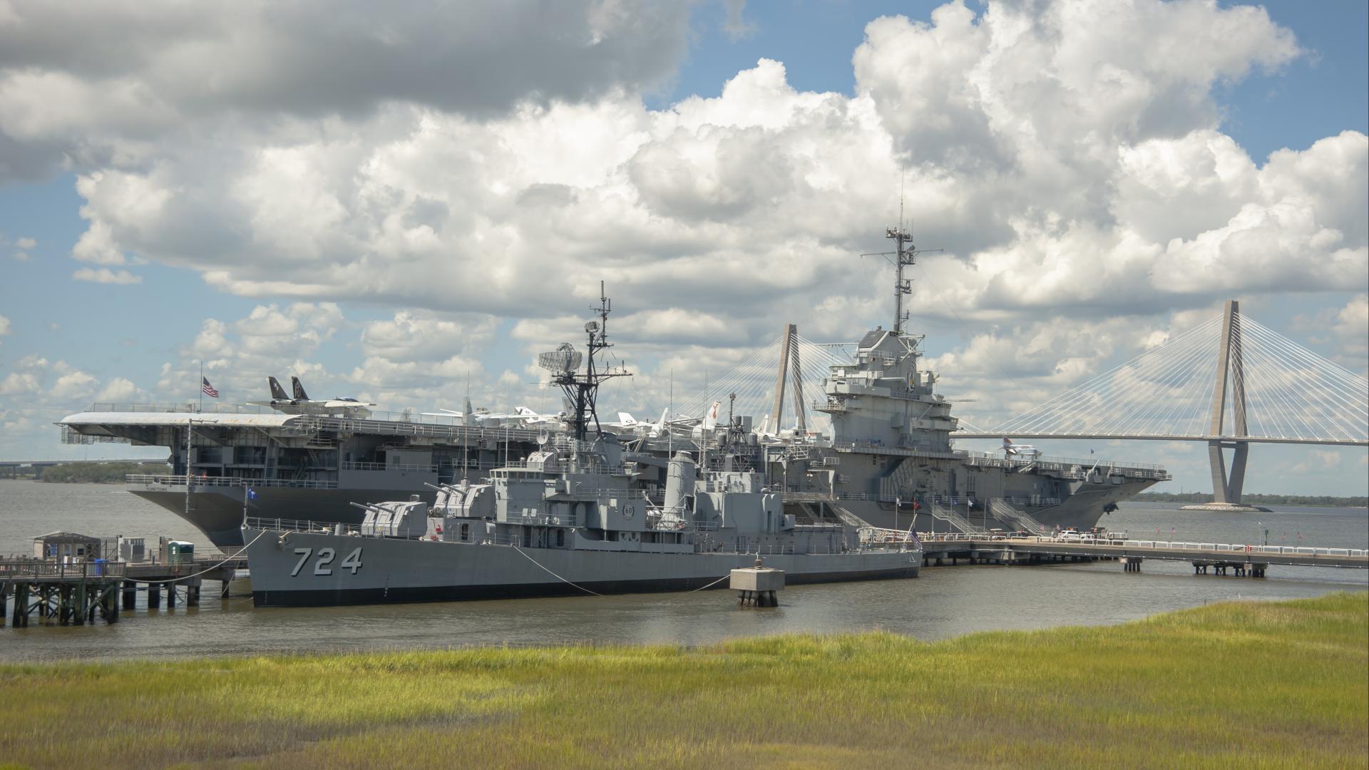 View of Patriots Point